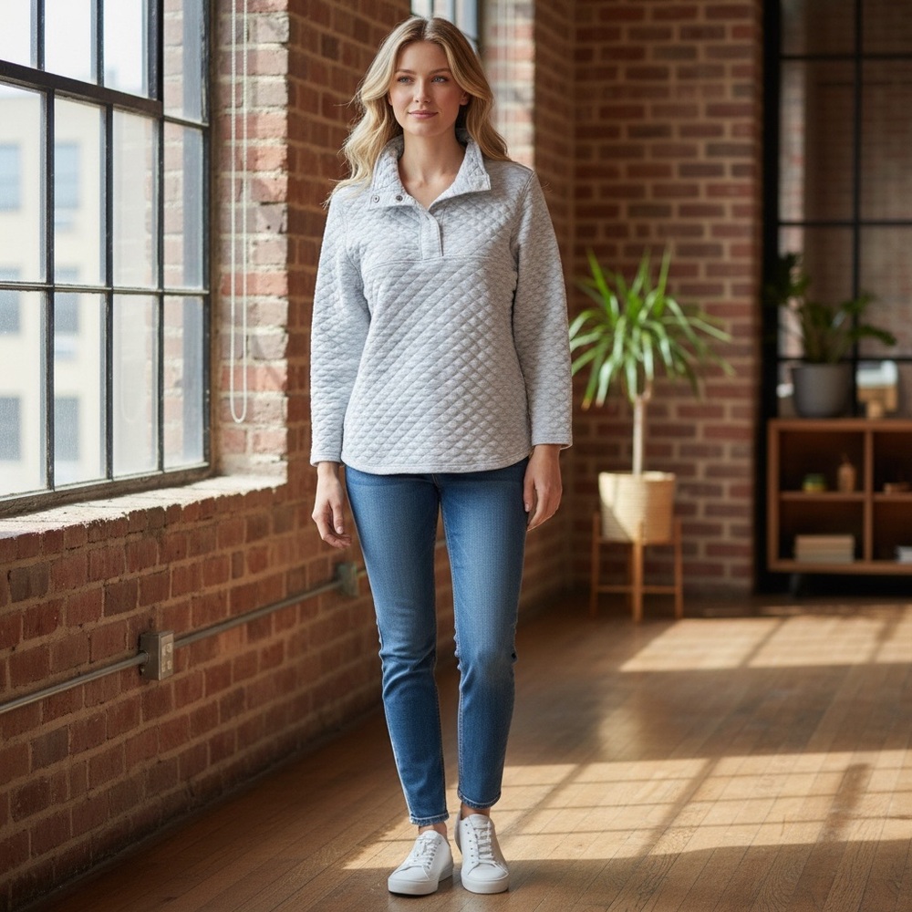 Avalanche Quilted Sweatshirt